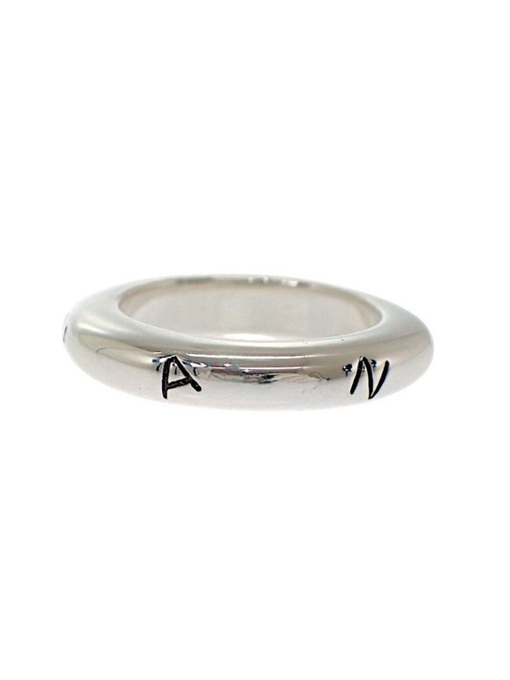 Chanel Logo Ring Wit 925 Sterling Silver - Picture 4 of 12